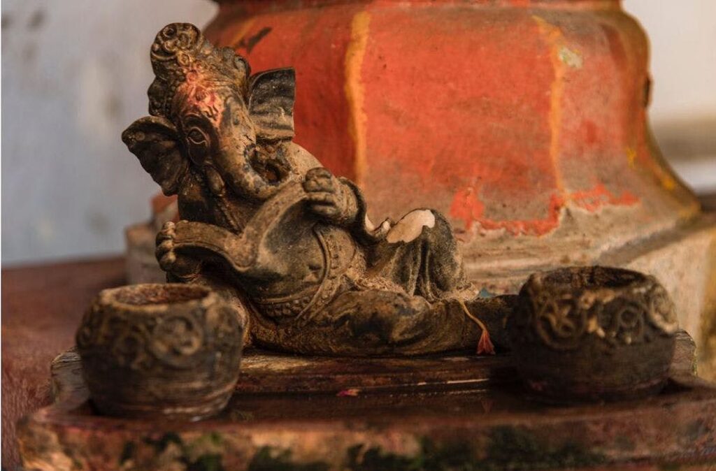 Photo of Lord Ganesha's idol by Biju Ibrahim at Lokame Tharavadu