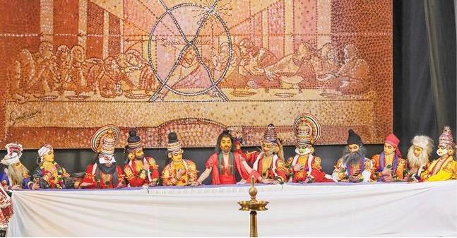 Kathakali Born out of a Celebrated Painting Da Vinci